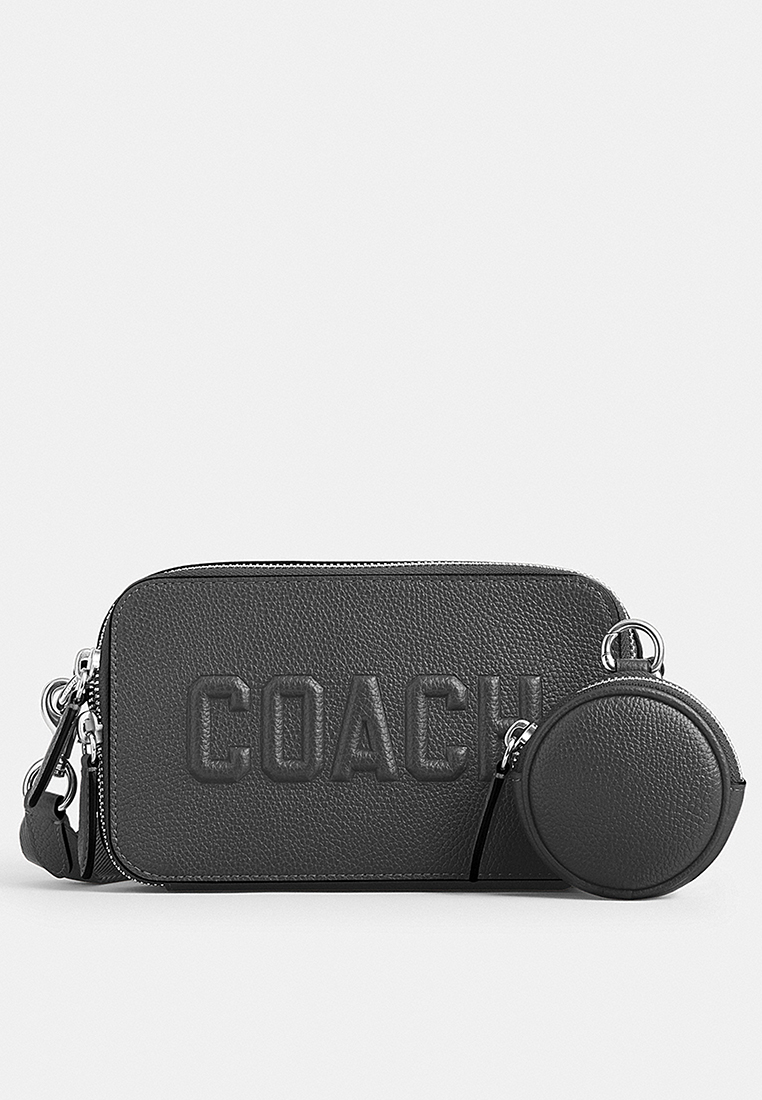 Coach Charter Slim Crossbody Bag With Coach Graphic