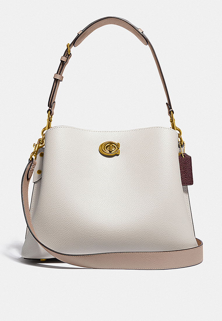 Coach Willow Shoulder Bag In Colorblock