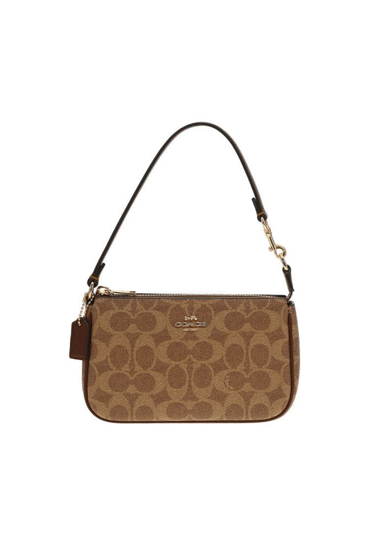 COACH Nolita 19 Shoulder Bag In Signature Canvas Tan Brown CW426
