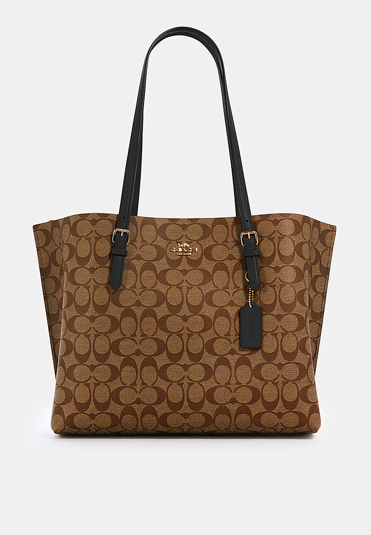 Coach Mollie Tote Bag In Signature Canvas