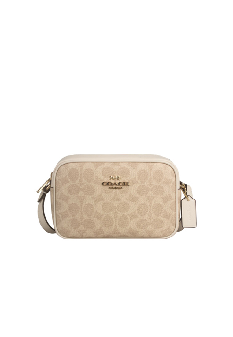 Coach Mini Jamie Camera Bag In Signature Canvas Cy752