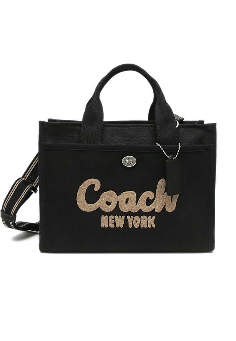 COACH Cargo Tote Bag Black CP158