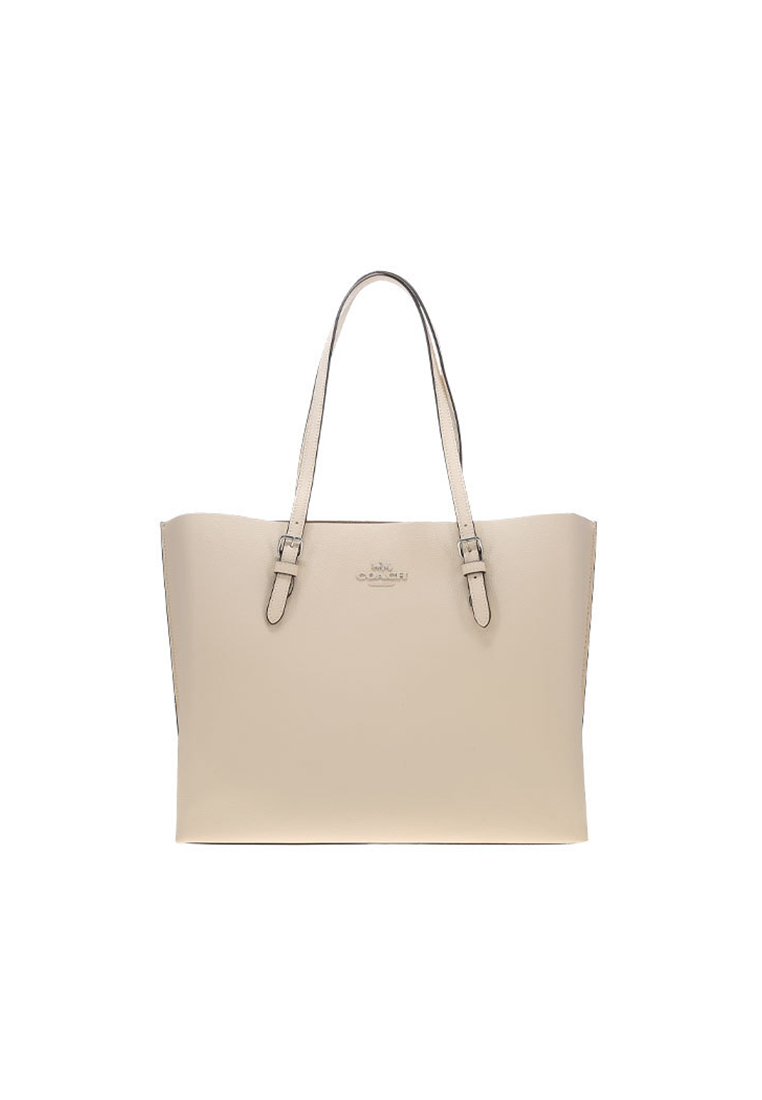 COACH Mollie 34 Women's Tote Chalk In White CV968