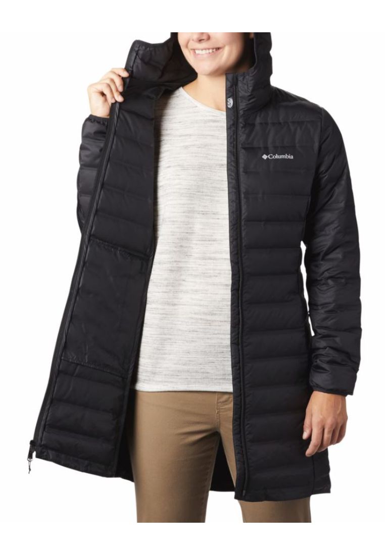 columbia womens long down jacket