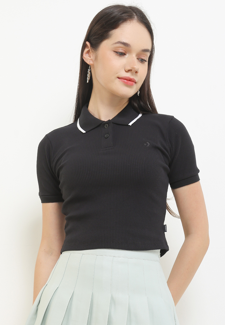 Converse Slim Button Up Polo