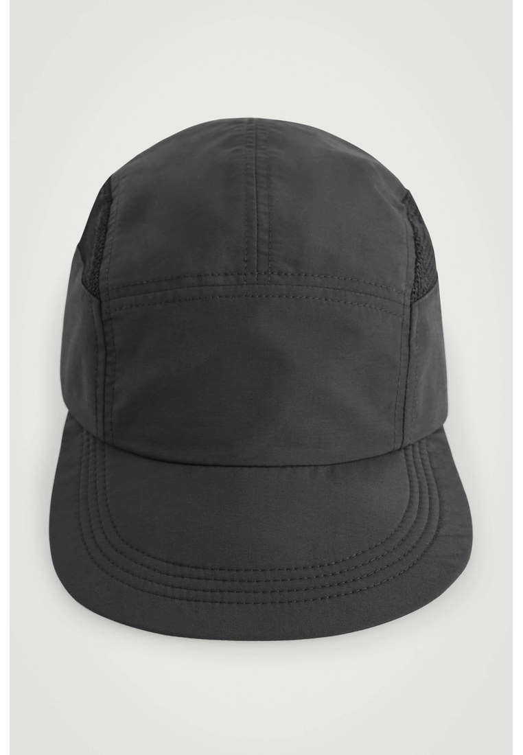 COS MESH-PANELLED NYLON CAP