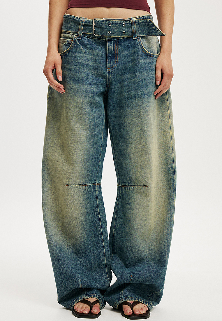 Cotton On Low Barrel Jeans