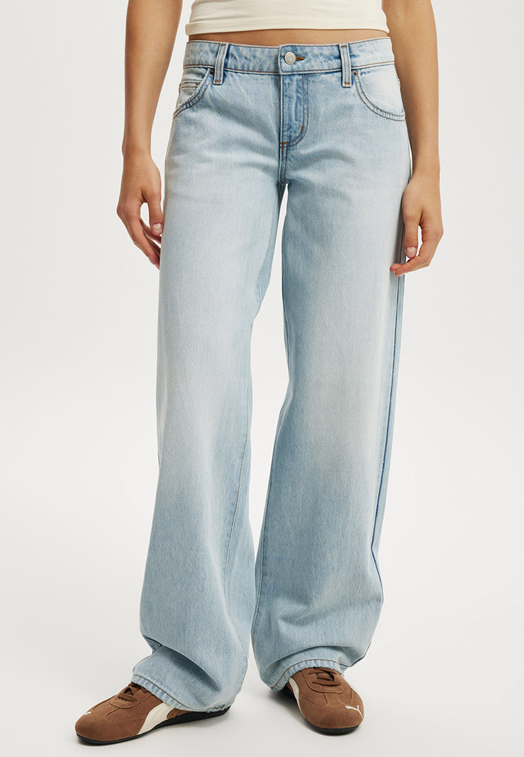 Cotton On Low Rise Straight Jeans