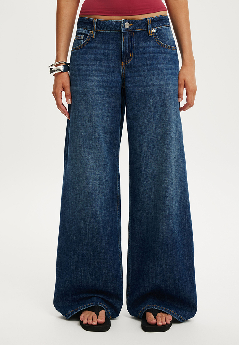 Cotton On Low Rise Wide Jeans
