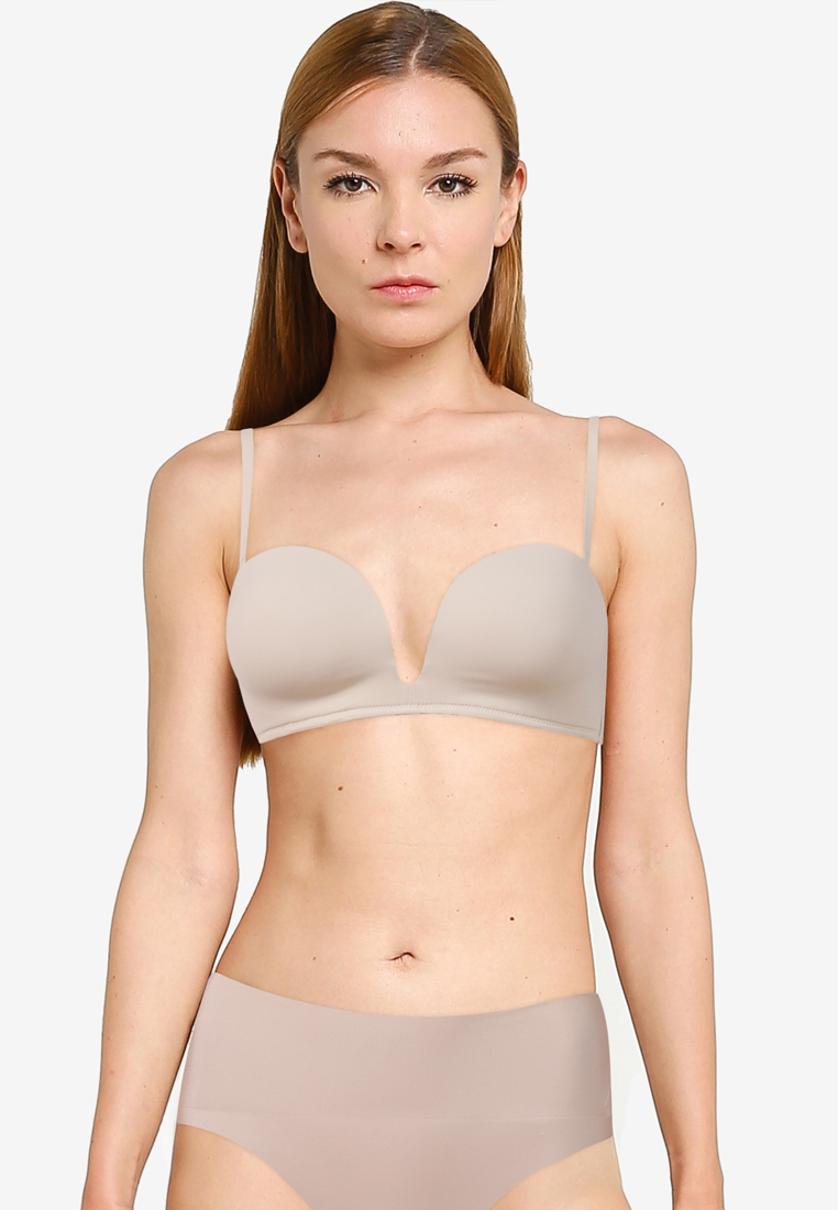 Cotton On Body U Wire Strapless Push Up Bra