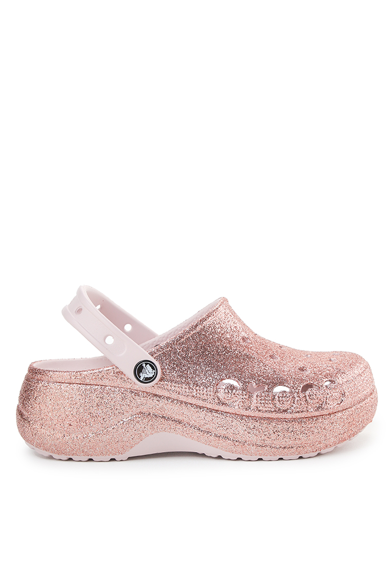 Crocs Baya Platform Glitter Clog