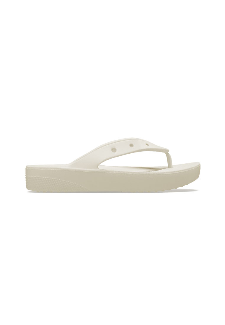 Crocs CROCS LADIES CLASSIC PLATFORM FLIP BONE