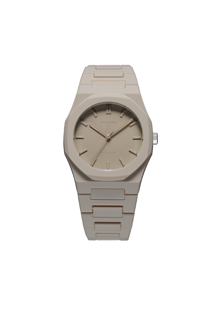 D1 Milano Ecru Polycarbon Bracelet Watch, 37 mm