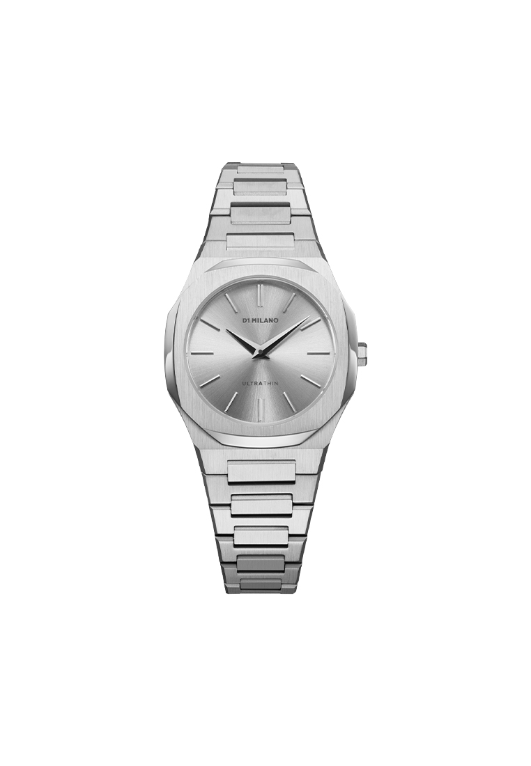 D1 Milano Zephyr Silver Ultra Thin Bracelet Watch, 30 mm