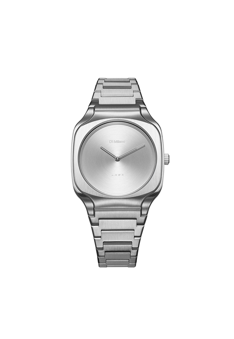 D1 Milano Grey Frame Square Bracelet Watch, 37 mm