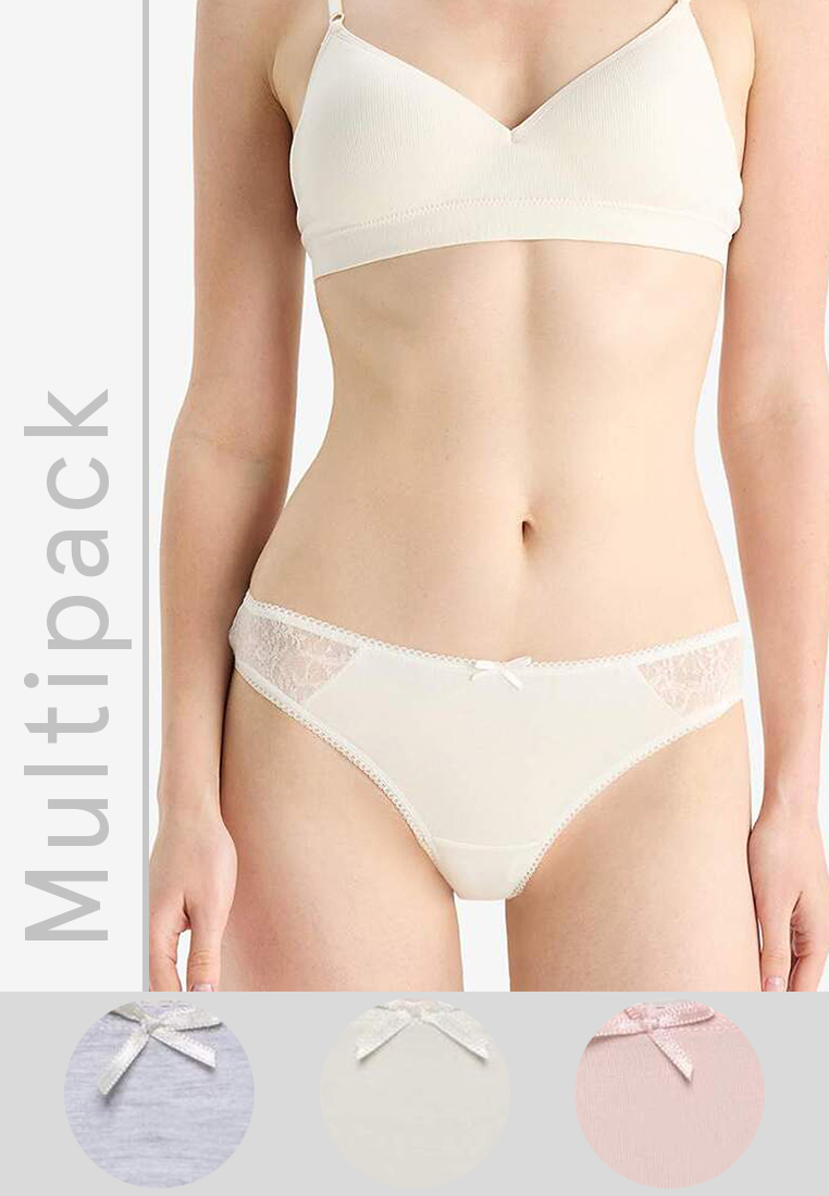 DeFacto 3-Pieces Lace Thongs