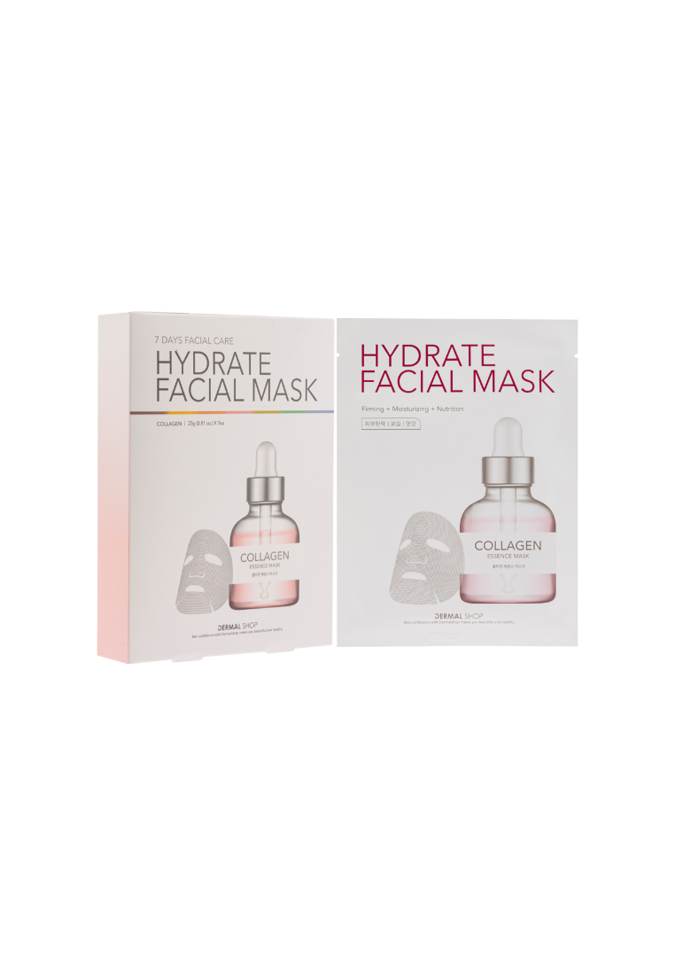 DERMAL SHOP Dermal Shop Hydrate Facial Mask Collagen 7pcs