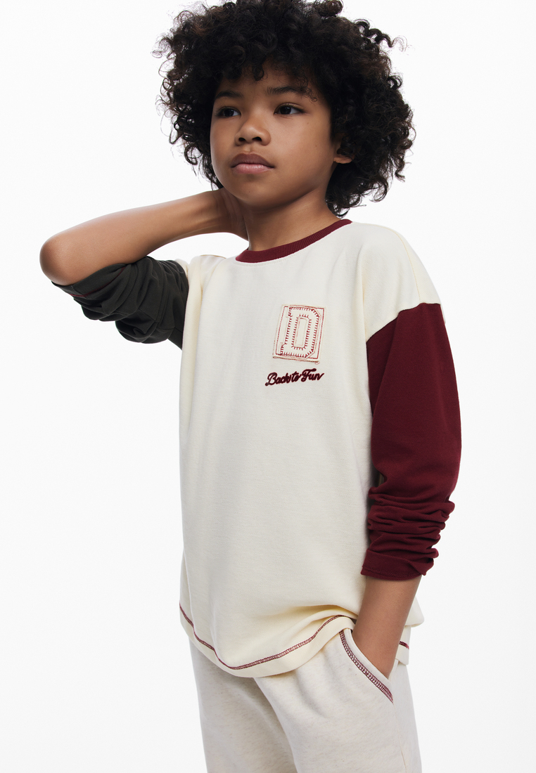 Desigual Baseball Long Sleeve T-Shirt