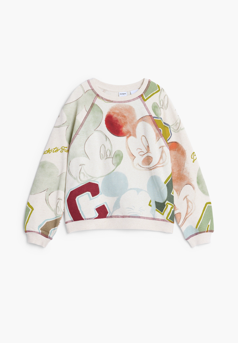 Desigual Mickey Mouse Alphabet sweatshirt