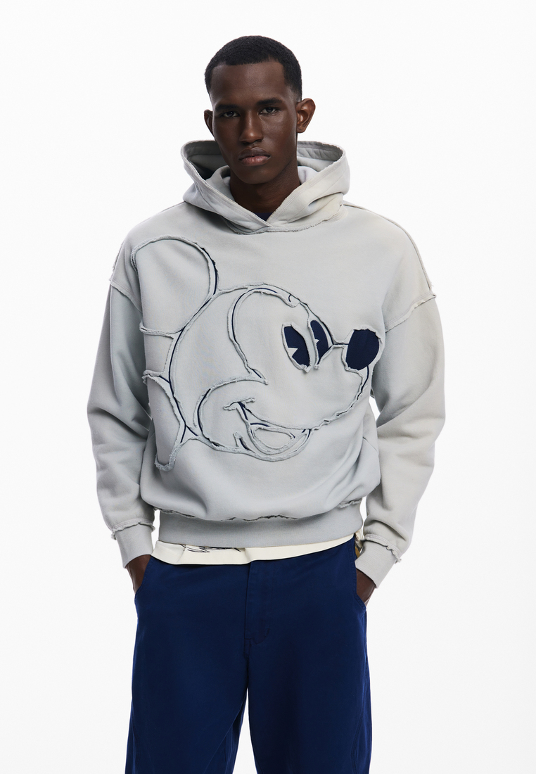 Desigual Denim sweatshirt Mickey Mouse