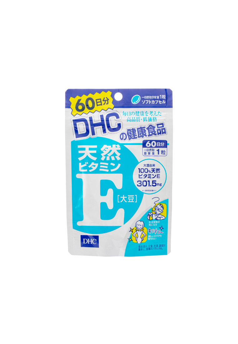 DHC DHC Natural Vitamin E (Soybean) 60 Tablets