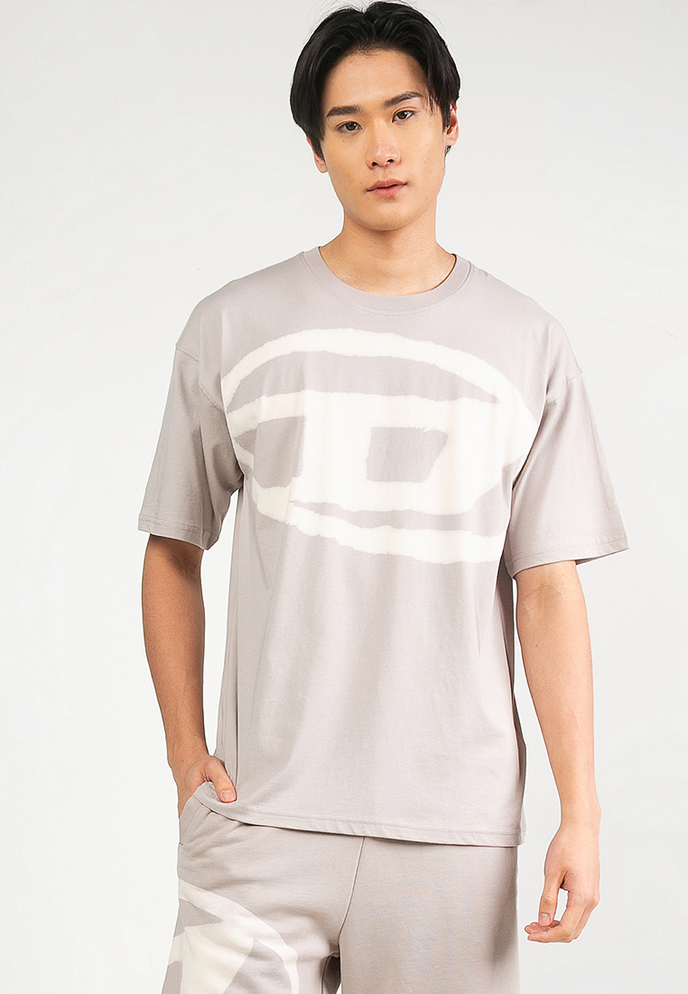 Diesel Bleach Logo T-Shirt