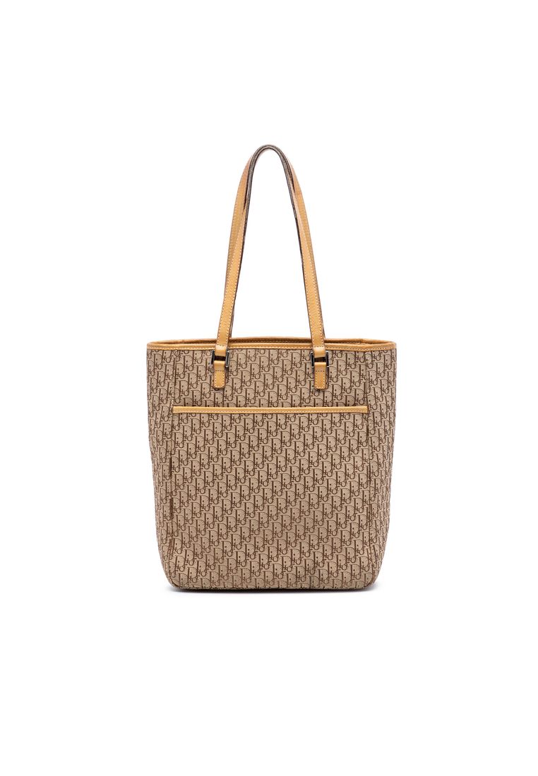 Dior Pre-Loved Dior Diorissimo Trotter Canvas Tote