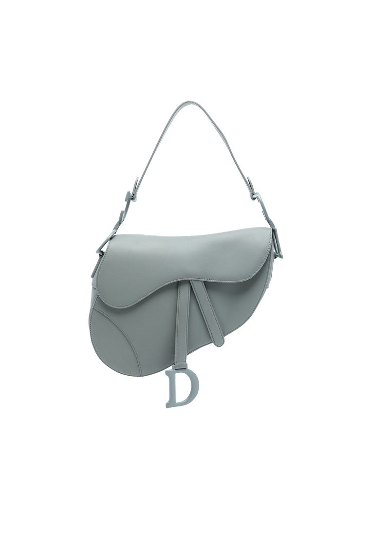 Dior Pre-Loved Dior Ultra Matte Calfskin Saddle Bag
