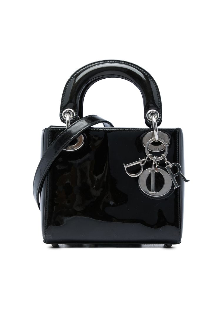 Dior Pre-Loved Dior Mini Patent Lady Dior