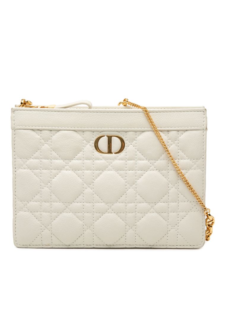 Dior Pre-Loved Dior Supple Cannage Calfskin Caro Every Dior Pouch