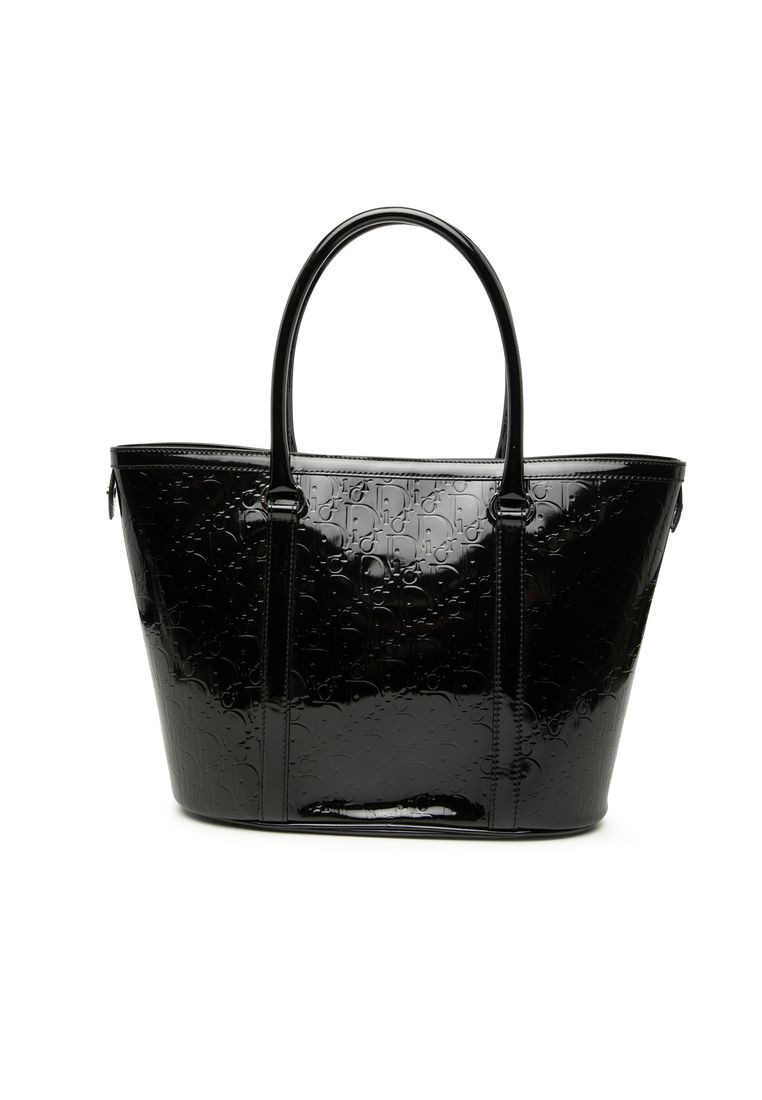 Dior Pre-Loved Dior Diorissimo Trotter Patent Tote