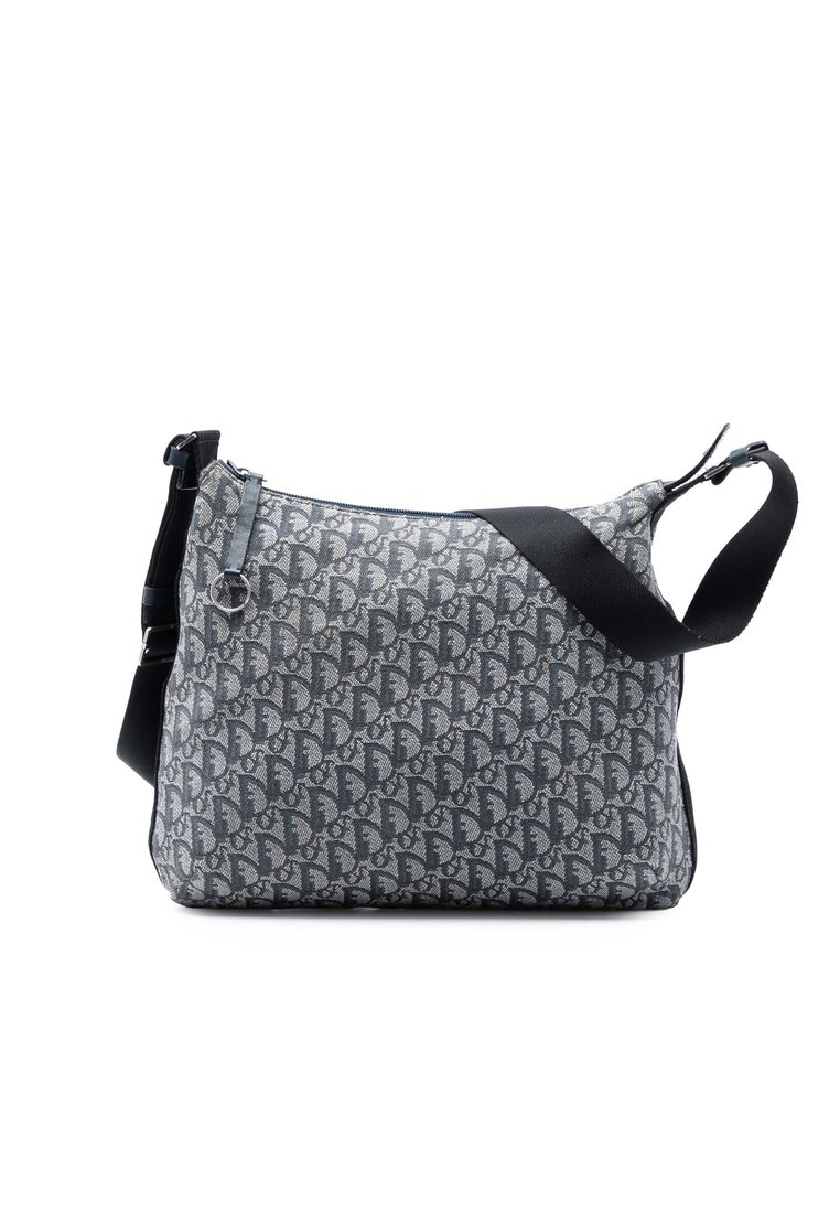 Dior Pre-Loved Dior Diorissimo Trotter Canvas Crossbody