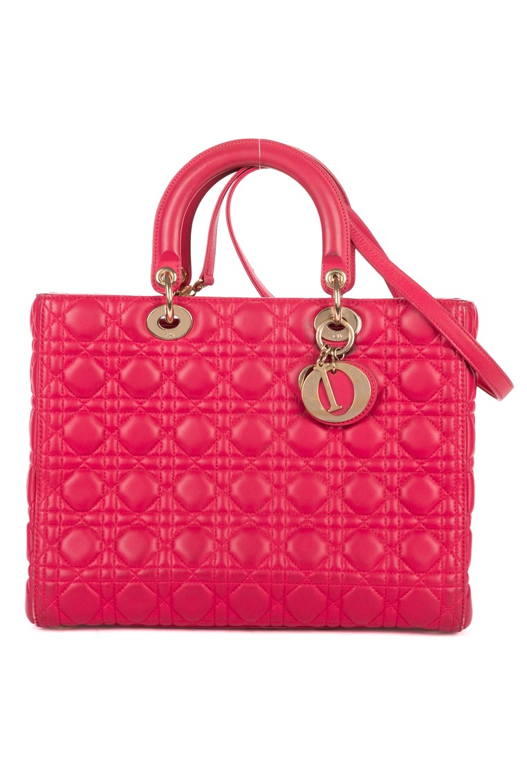 Dior Pre-Loved Large Lady Dior