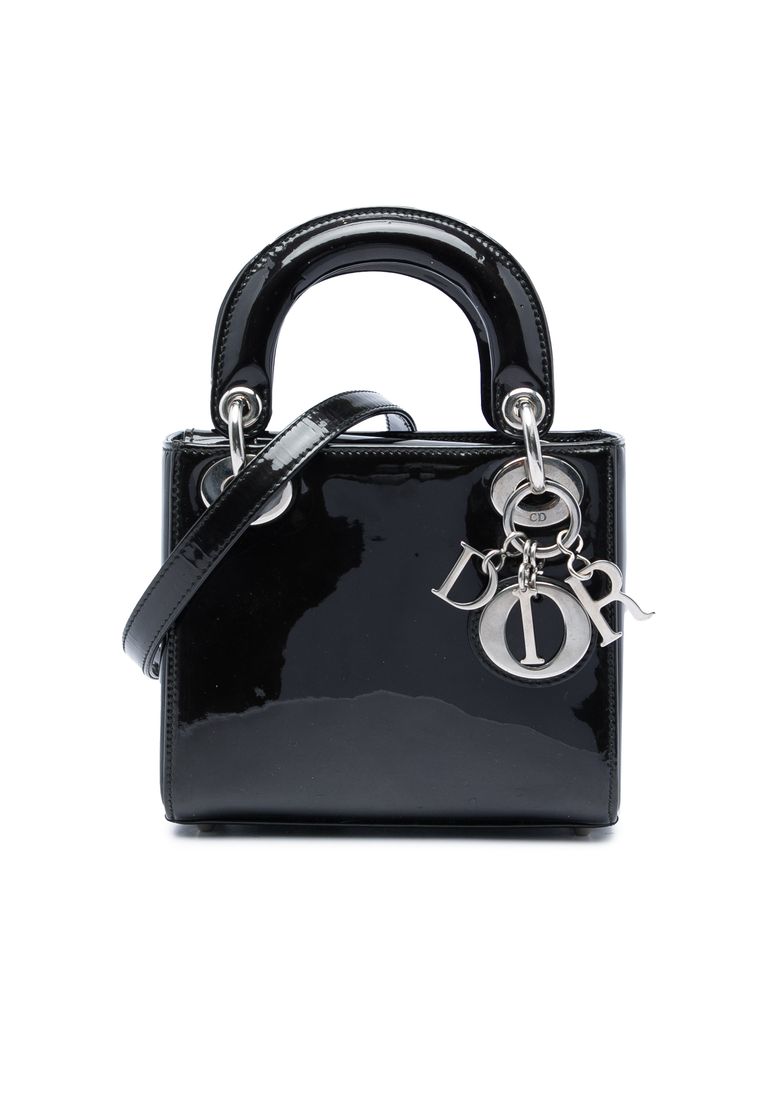 Dior Pre-Loved Dior Mini Patent Lady Dior