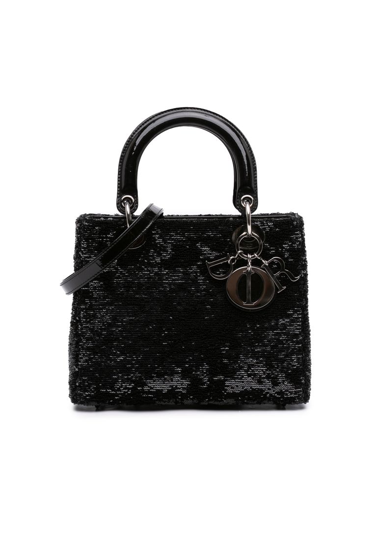 Dior Pre-Loved Dior Medium Sequins Lady Dior