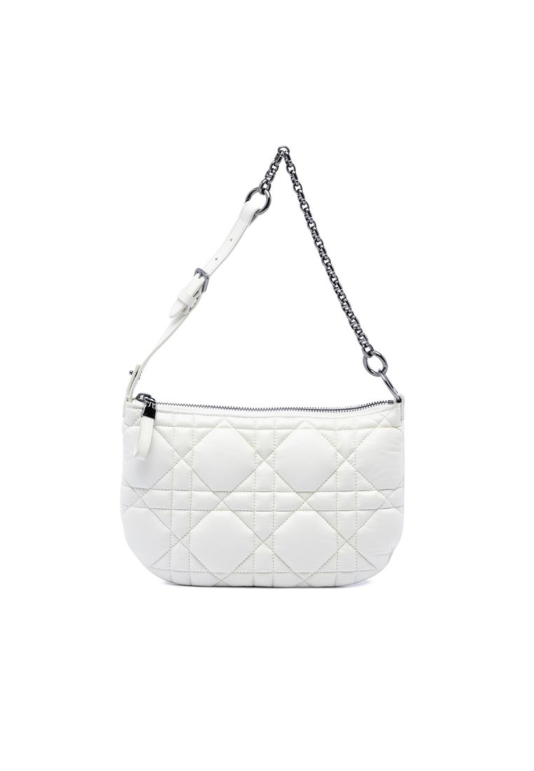 Dior Pre-Loved Dior Mini Calfskin Macrocannage Dior Caro Tulip Bag