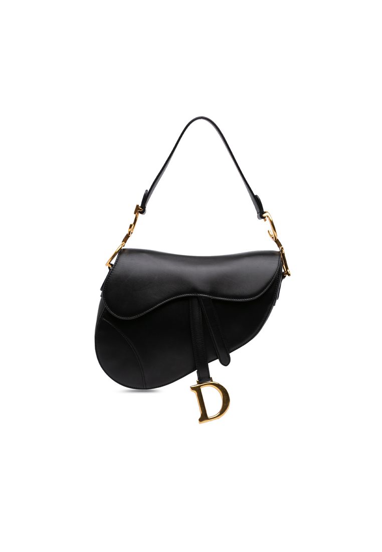 Dior Pre-Loved Dior Smooth Calfskin Saddle Bag