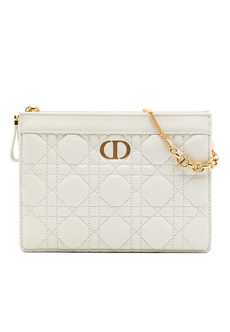 Dior Pre-Loved Dior Supple Cannage Calfskin Caro Every Dior Pouch