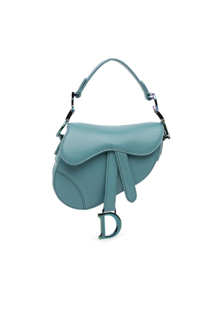 Dior Pre-Loved Dior Micro Goatskin Saddle Bag