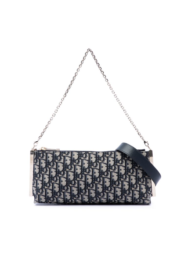Dior Pre-Loved Dior Oblique Canvas Dior Club Bag