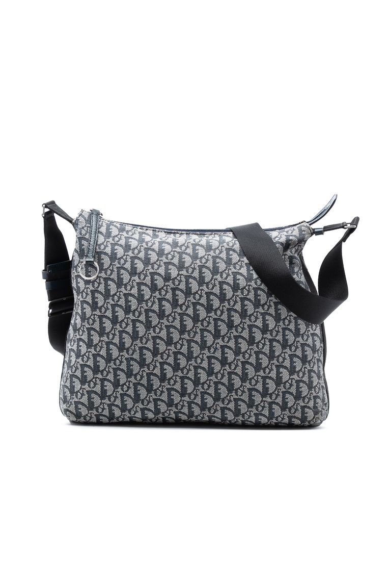 Dior Pre-Loved Dior Diorissimo Trotter Canvas Crossbody