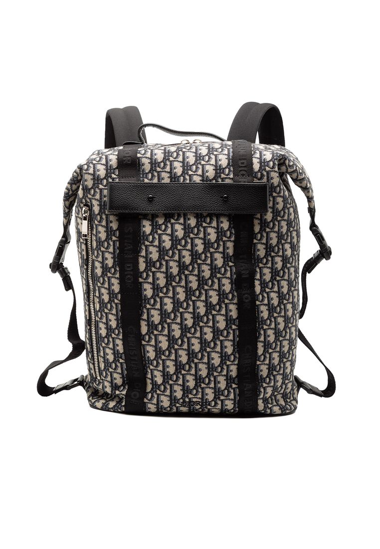 Dior Pre-Loved Dior Oblique Canvas Safari Backpack