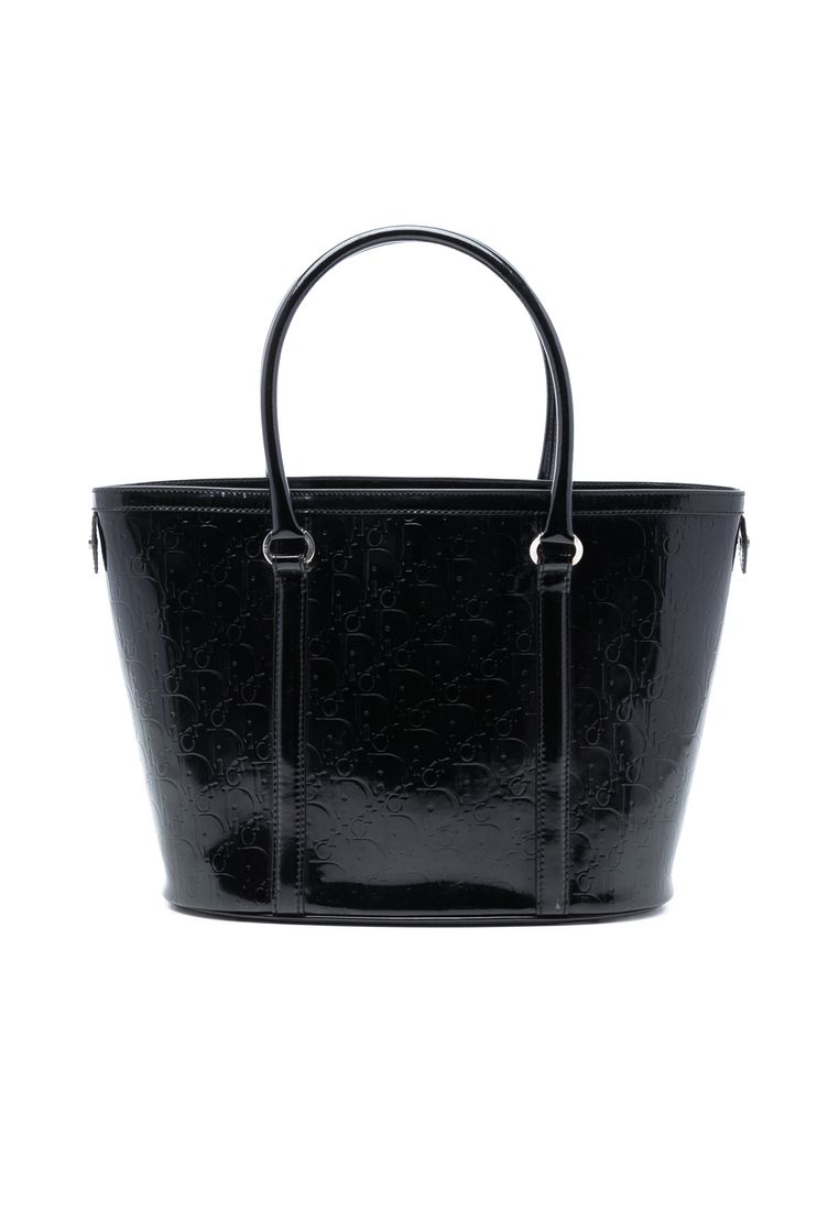 Dior Pre-Loved Dior Diorissimo Trotter Patent Tote