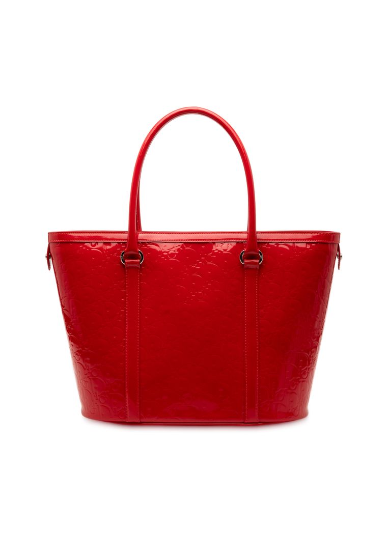Dior Pre-Loved Dior Diorissimo Trotter Patent Tote