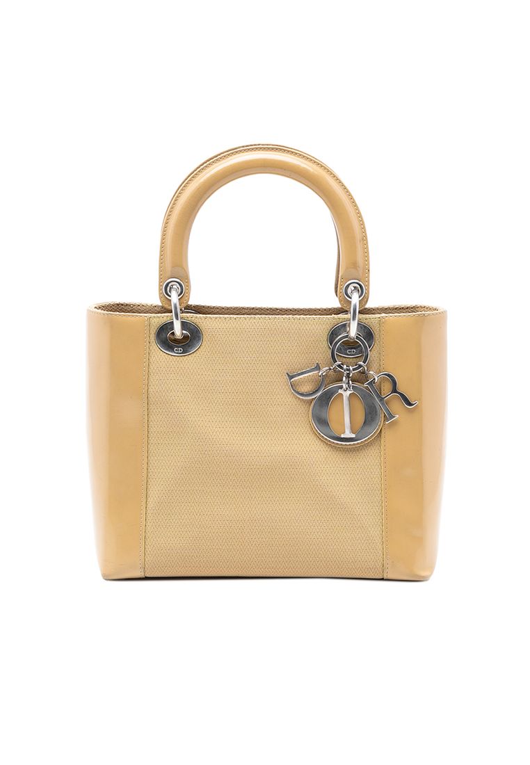 Dior Pre-Loved Dior Medium Canvas Lady Dior