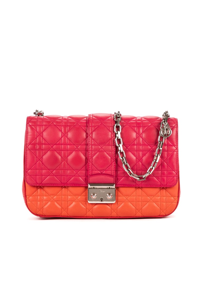 Dior Pre-Loved Lady Dior Tricolor
