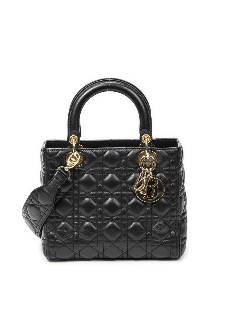 Dior Pre-Loved Medium Lady Dior Zip