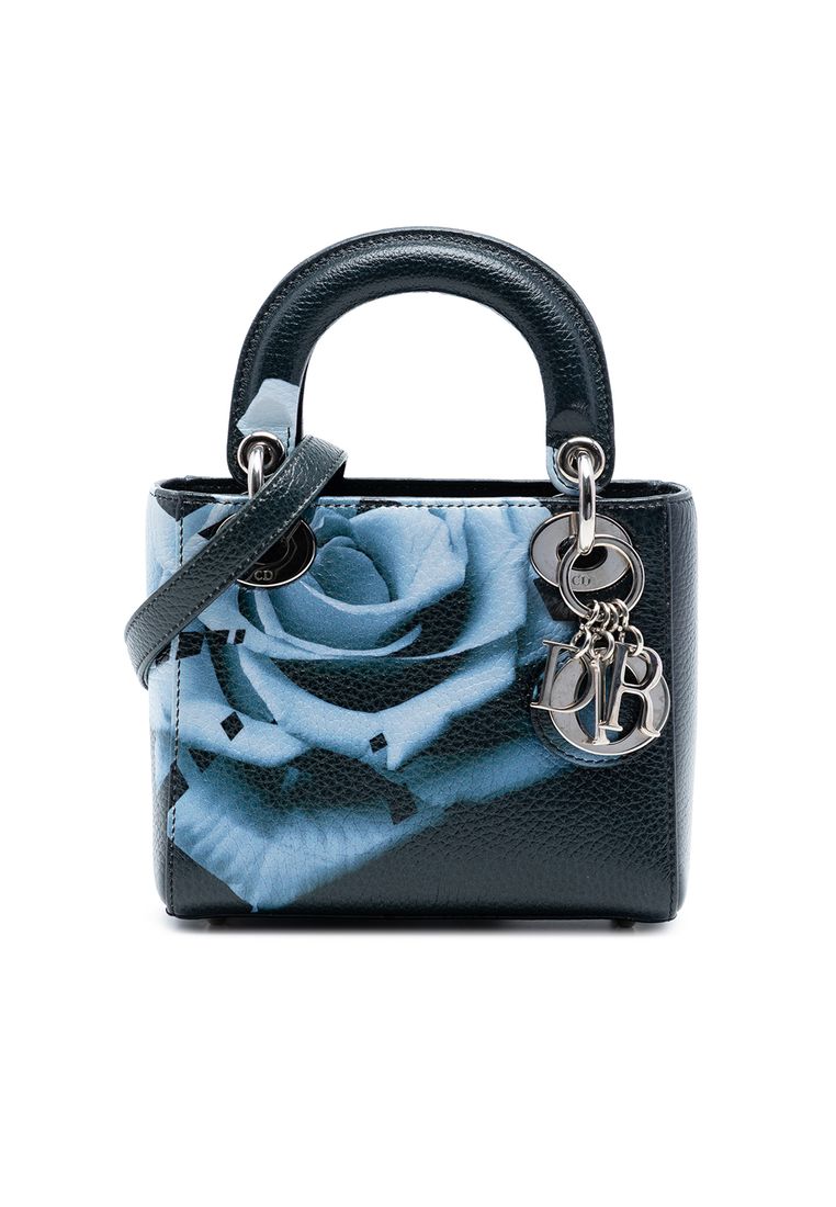 Dior Pre-Loved Dior Mini Deerskin Floral Print Lady Dior