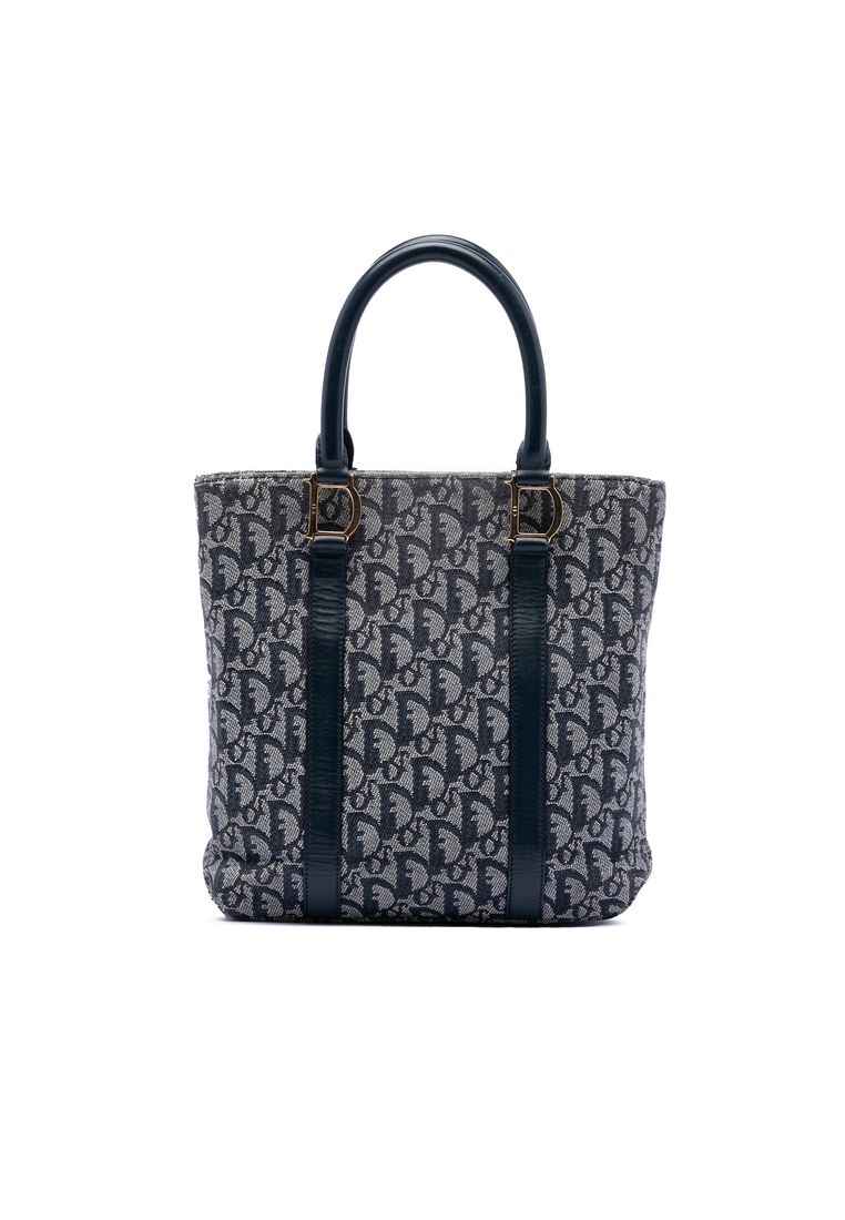 Dior Pre-Loved Dior Diorissimo Trotter Canvas Tote