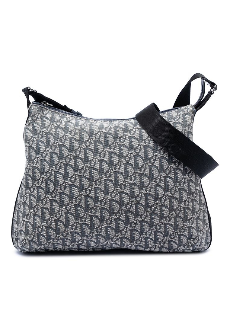 Dior Pre-Loved Dior Diorissimo Trotter Canvas Crossbody